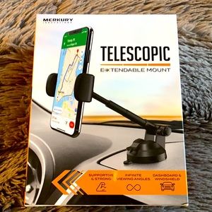 Merkury Innovations Telescopic extendable mount Dashboard windshield Car gadget